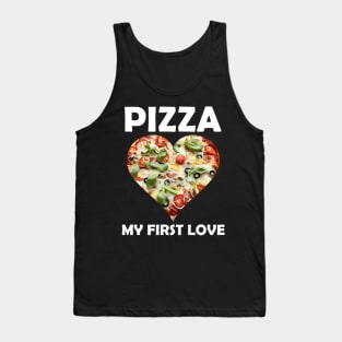Pizza Lover Pizza Is My Love Language Tank Top